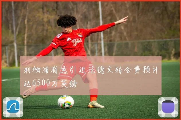 利物浦有意引进范德文转会费预计达6500万英镑